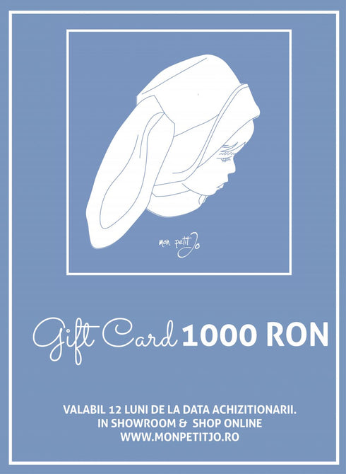 Card cadou 1000 lei